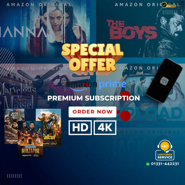 Amazon Prime Video Subscription